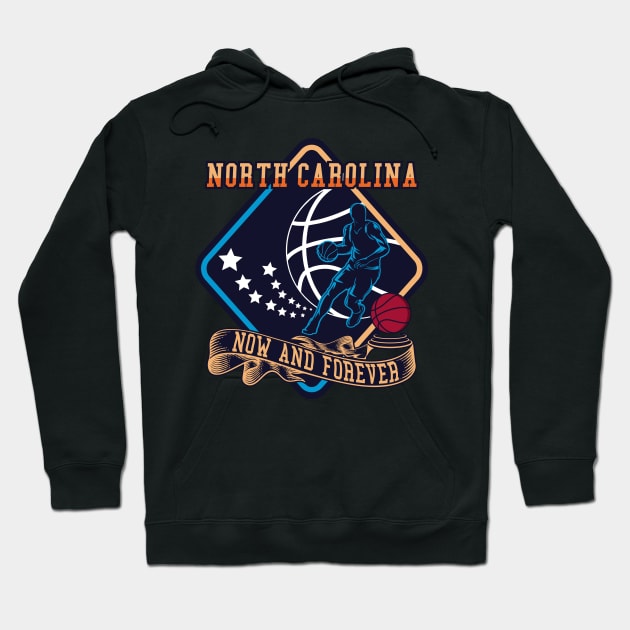 North Carolina Now and Forever | 2 SIDED Hoodie by VISUALUV